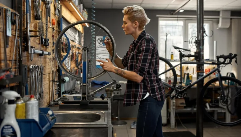 Работа веломехаником