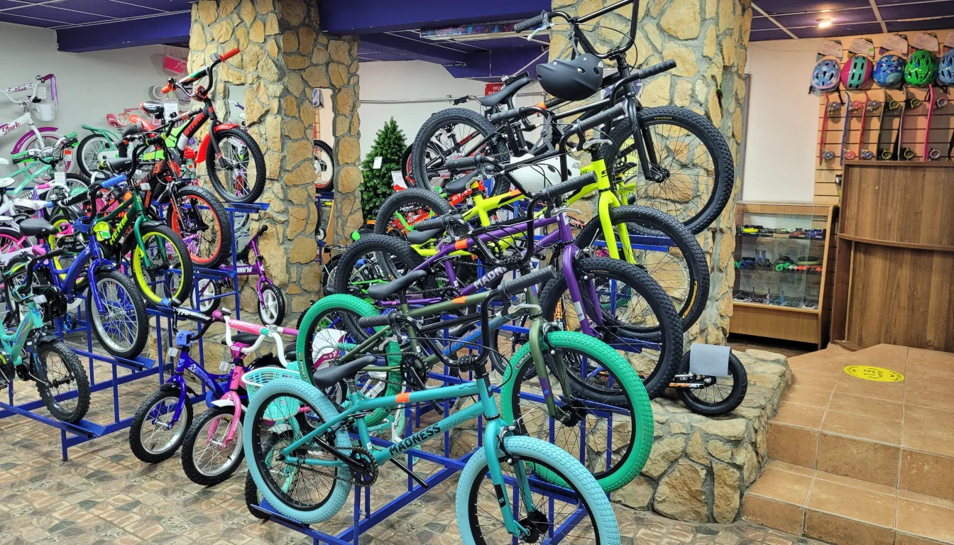 Велосипедный магазин