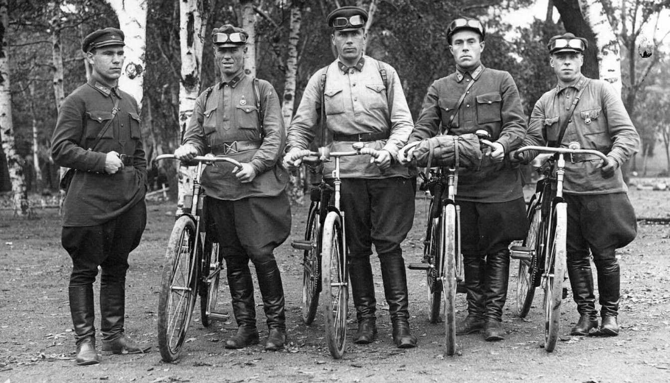 Велосипедисты в армиях